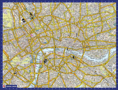 Happy Puzzle - A-Z London - 1000 Piece Jigsaw Puzzle