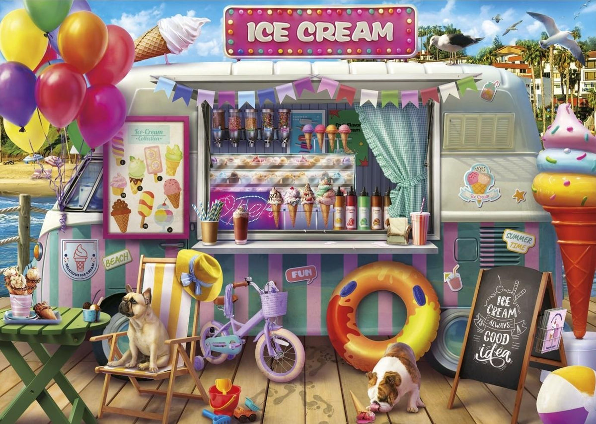 Educa - Ice Cream Van - 500 Piece Jigsaw Puzzle