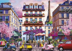 Educa - Paris Shopping District - 500 Piece Jigsaw Puzzle
