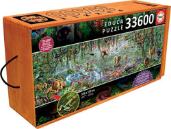 Educa - Wildlife Puzzle - 33600 Piece Jigsaw Puzzle