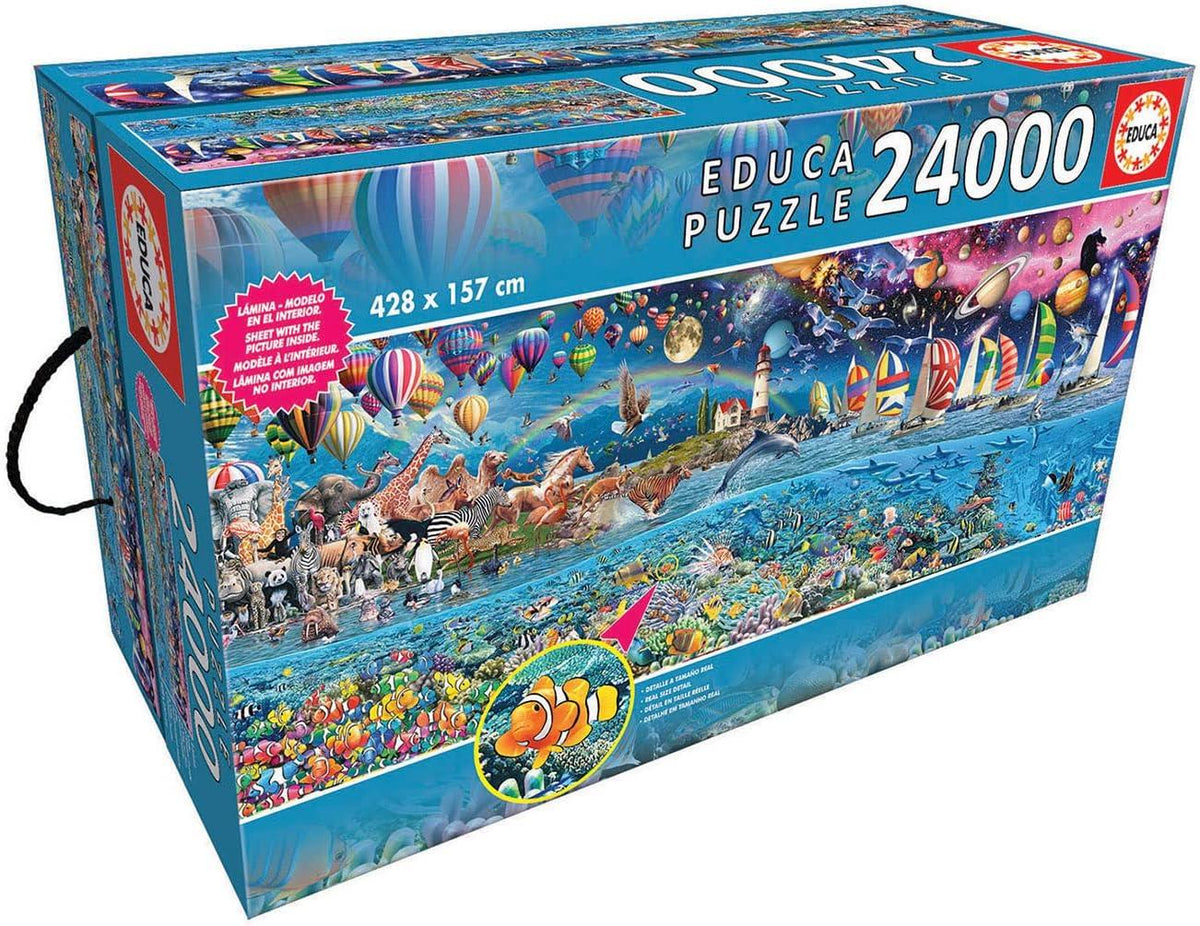 Educa - Life The Nicest Puzzle - 24000 Piece Jigsaw Puzzle