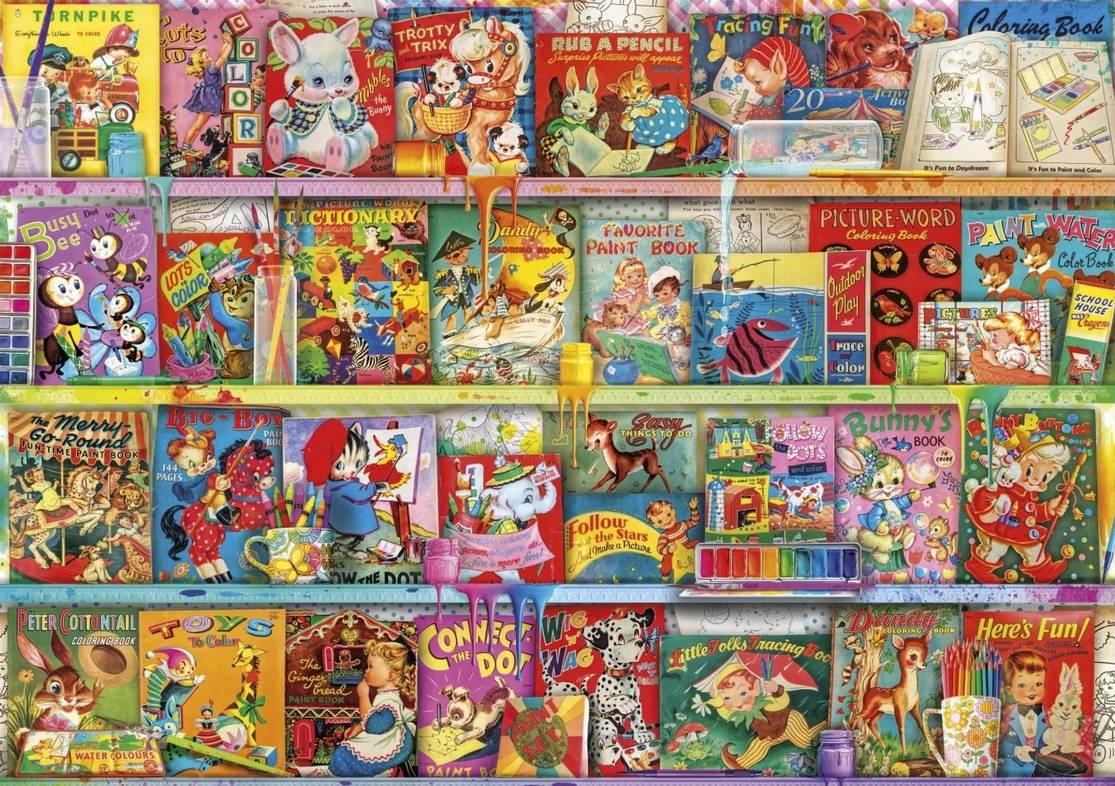 Educa - The Kistchy Funbook Nook - 1500 Piece Jigsaw Puzzle