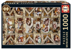 Educa - Capilla Sixtina - 1000 Piece Miniature Jigsaw Puzzle