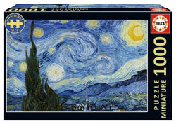 Educa - Starry Night - 1000 Piece Miniature Jigsaw Puzzle