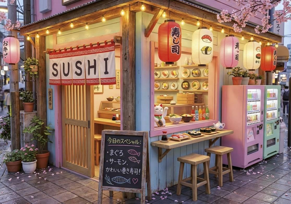 Educa - Kawaii Sushi - 1000 Piece Jigsaw Puzzle
