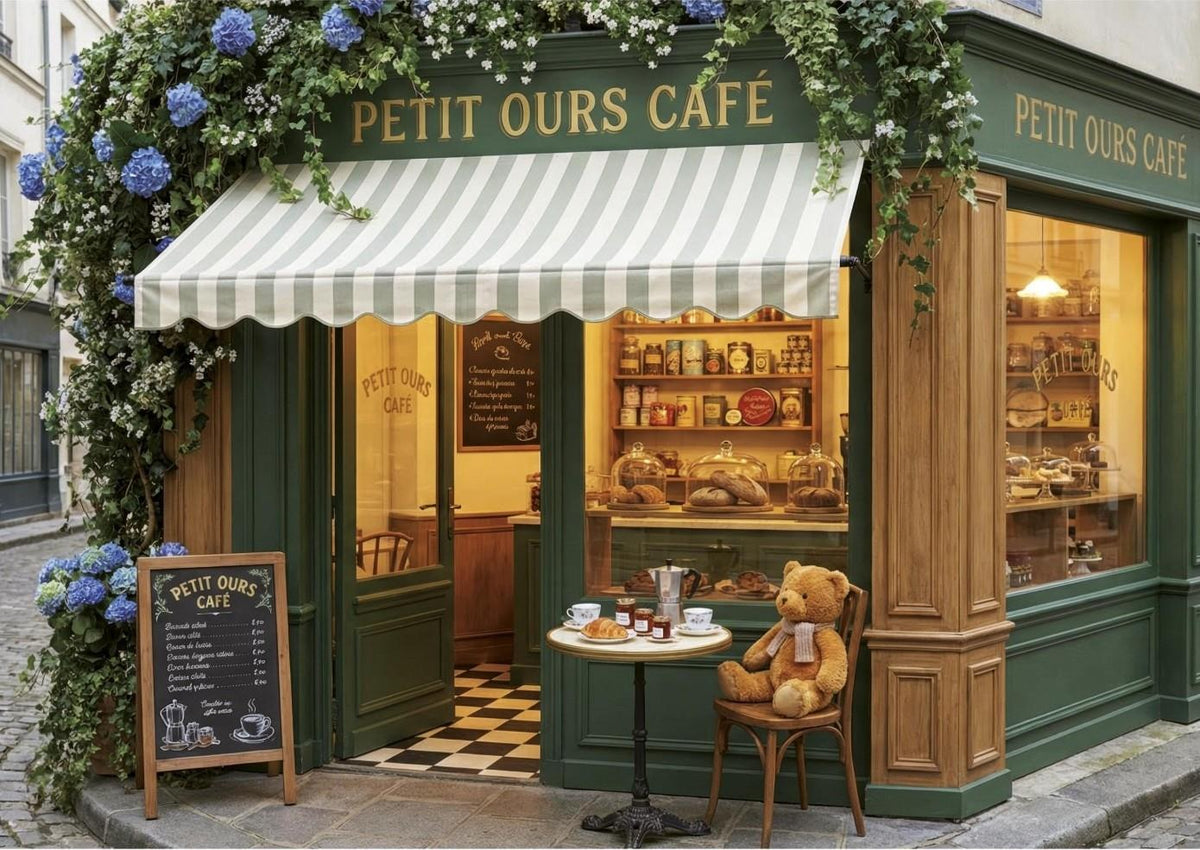 Educa - Little Bear Cafe - 1000 Piece Jigsaw Puzzle