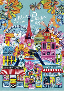 Educa - Paris By Car - 1000 Piece Jigsaw Puzzle