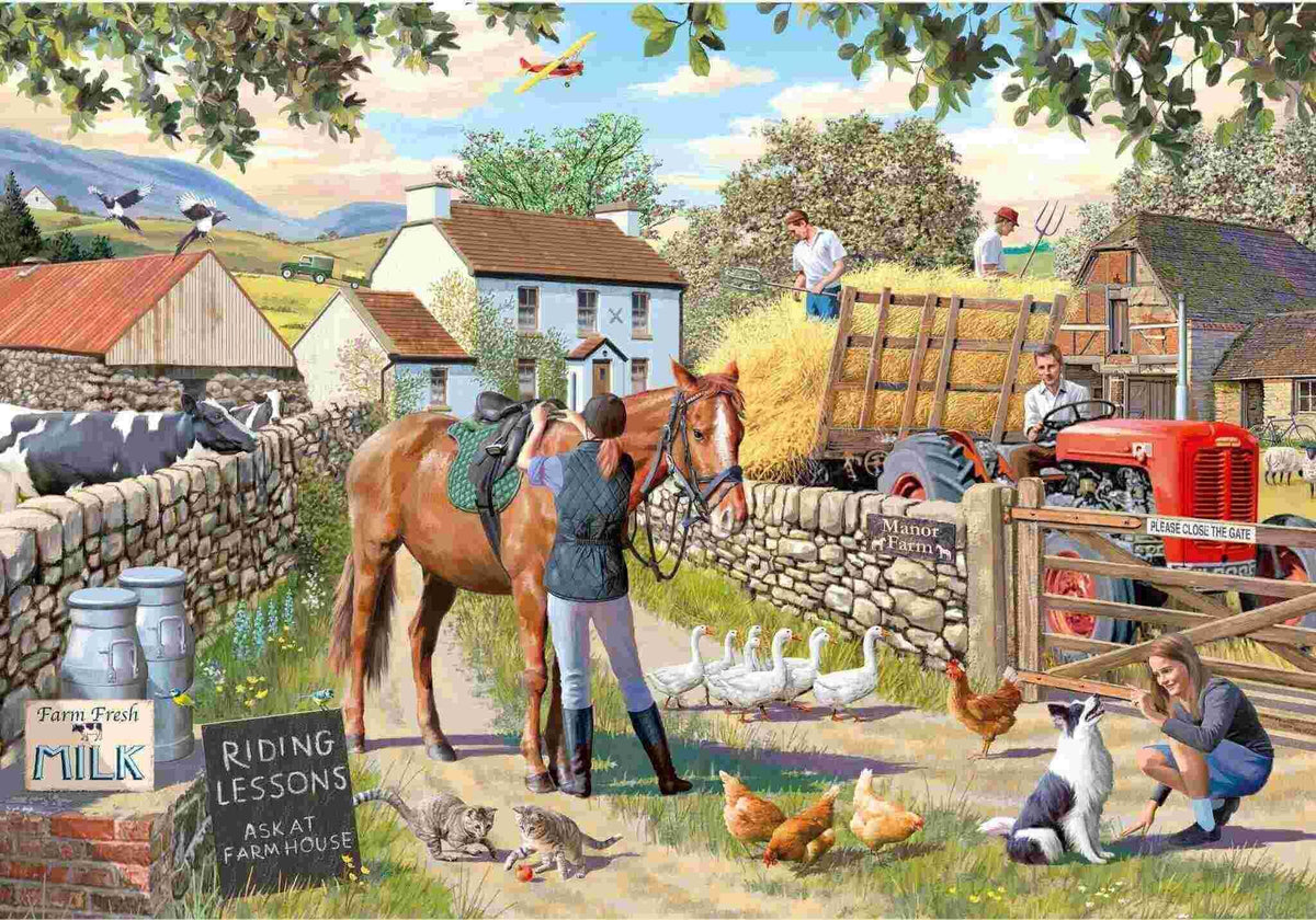 Otter House Manor Farm, 500-piece jigsaw puzzle