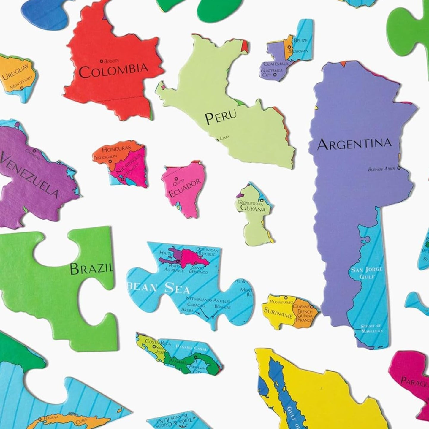 GeoToys - Latin America - 50 Piece Jigsaw Puzzle