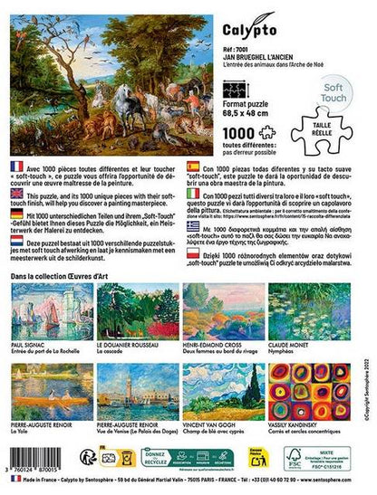 Calypto - The Entry Of The Animals Into Noahs Ark - 1000 Piece Jigsaw Puzzle