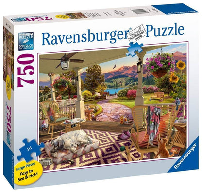 Ravensburger - Cozy Front Porch Views - 750 Piece Jigsaw Puzzle