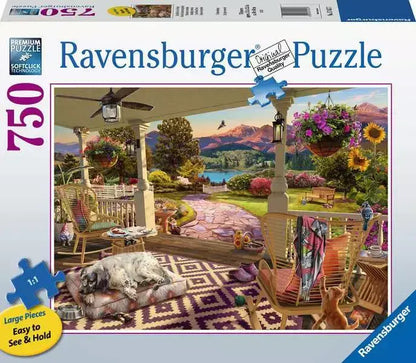 Ravensburger - Cozy Front Porch Views - 750 Piece Jigsaw Puzzle