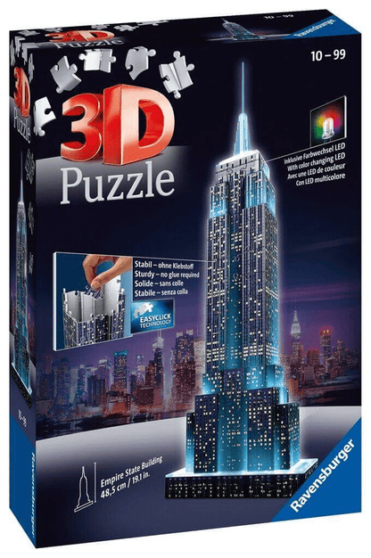 Ravensburger - Empire State Building Night Edition 3D Jigsaw