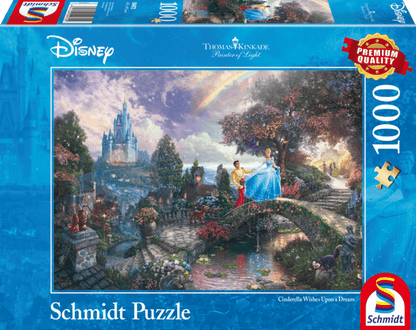 Schmidt - Thomas Kinkade - Disney Cinderella - 1000 Piece Jigsaw Puzzle