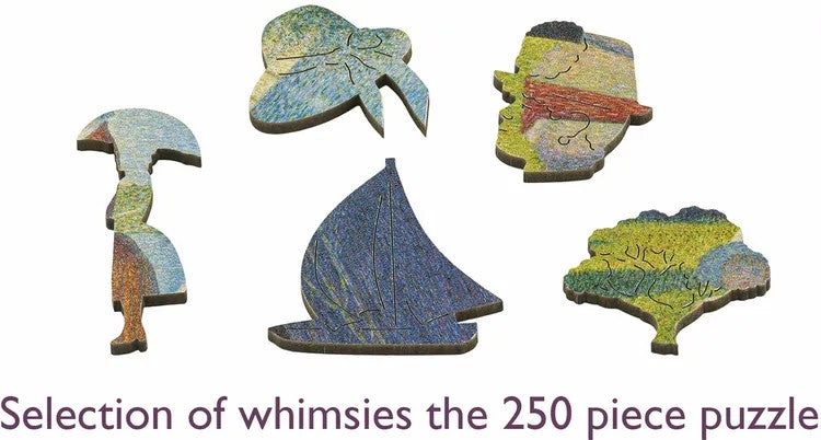 Wentworth - Sunday Afternoon on the Island of La Grande Jeatte - 250 Piece Wooden Jigsaw Puzzle