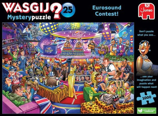 Wasgij Mystery 25 Eurosound Contest - 1000 Piece Jigsaw Puzzle