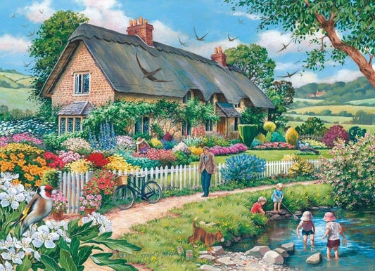 House of Puzzles - Lazy Days - 500 Piece Jigsaw Puzzle