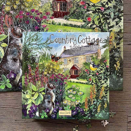 Alex Clark - Country Cottage - 1000 Piece Jigsaw Puzzle