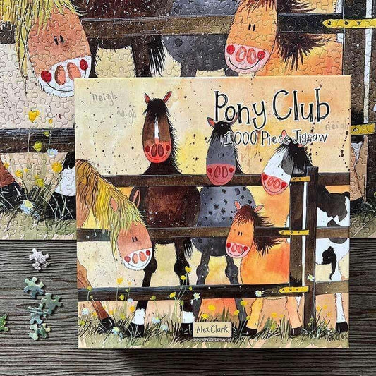 Alex Clark - Pony Club - 1000 Piece Jigsaw Puzzle