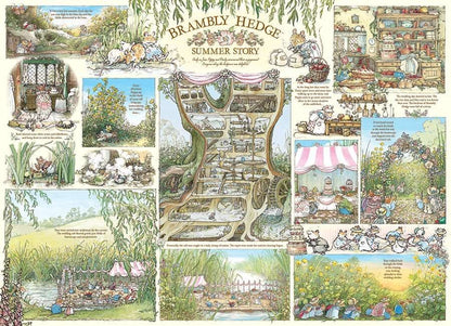 Cobble Hill - Brambly Hedge Summer Story - 1000 Piece Jigsaw Puzzle