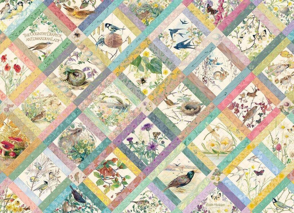 Cobble Hill - Country Diary Quilt - 1000 Piece Jigsaw Puzzle