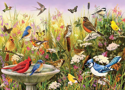 Cobble Hill - Feathered Friends - 1000 Piece Jigsaw Puzzle