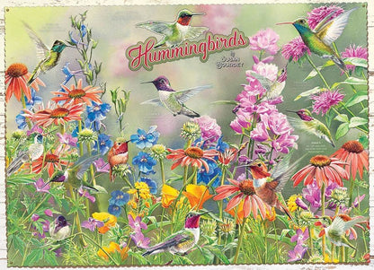 Cobble Hill - Hummingbirds - 1000 Piece Jigsaw Puzzle