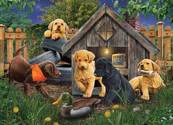 Cobble Hill - In the Doghouse - 1000 Piece Jigsaw Puzzle