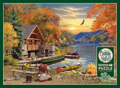 Cobble Hill - Lakeside Retreat - 1000 Piece Jigsaw Puzzle