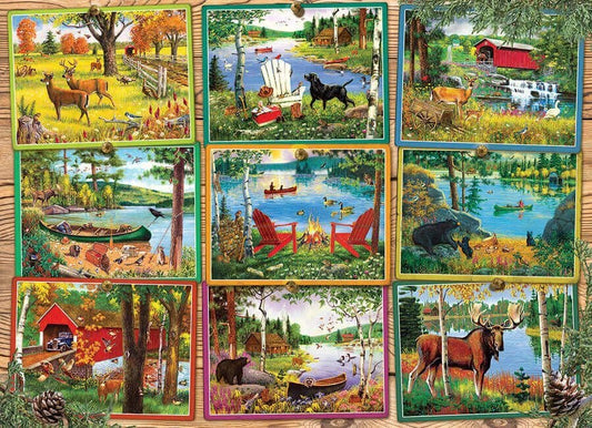 Cobble Hill - Postcards from Lake Country - 1000 Piece Jigsaw Puzzle