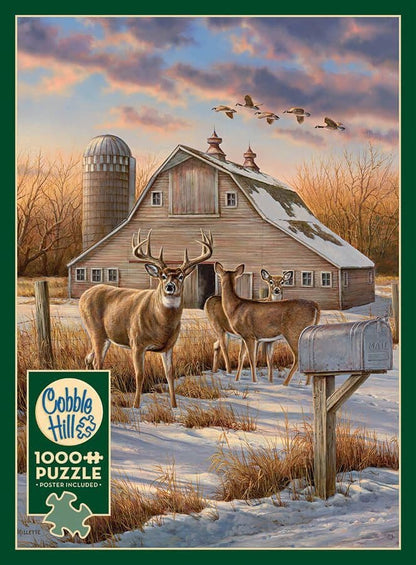 Cobble Hill - Rural Route - 1000 Piece Jigsaw Puzzle