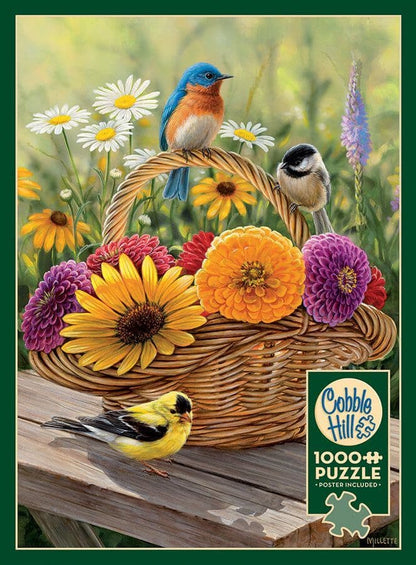 Cobble Hill - Summer Bouquet - 1000 Piece Jigsaw Puzzle