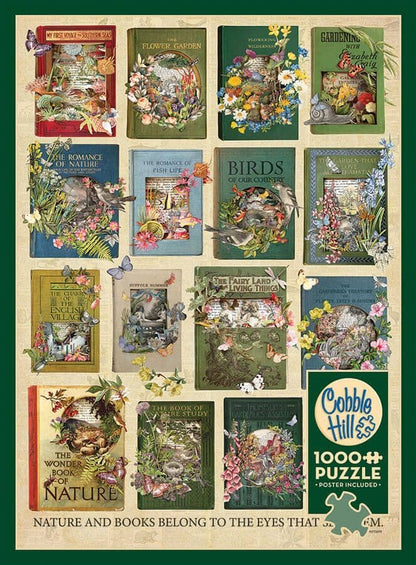 Cobble Hill - The Nature of Books - 1000 Piece Jigsaw Puzzle