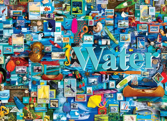 Cobble Hill - Water Elements Collection - 1000 Piece Jigsaw Puzzle