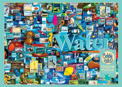 Cobble Hill - Water Elements Collection - 1000 Piece Jigsaw Puzzle