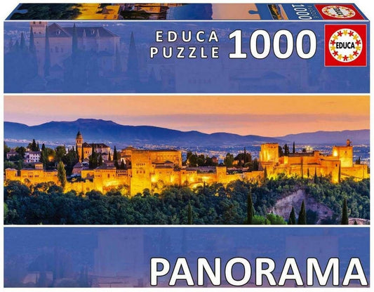 Educa - Alhambra - Granada Panorama - 1000 Piece Jigsaw Puzzle