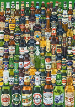 Educa - Beers - 1000 Piece Jigsaw Puzzles