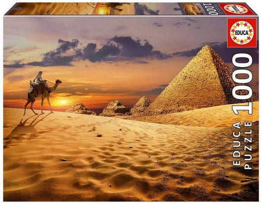 Educa - Camel in the Desert - 1000 Piece Jigsaw Puzzle