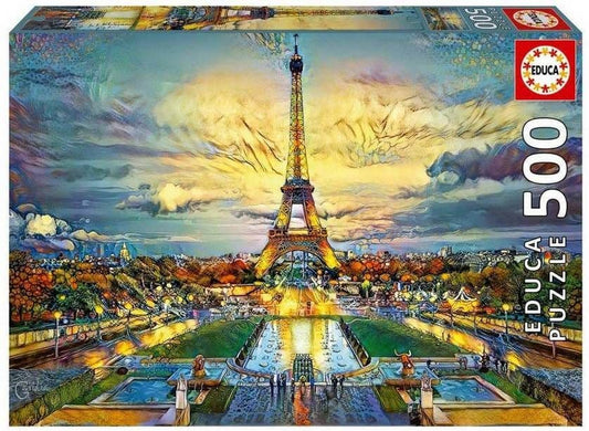 Educa - Eiffel Tower - 500 Piece Jigsaw Puzzle