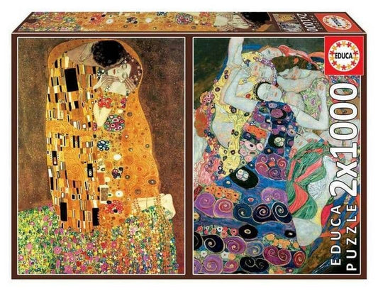 Educa - Gustav Klimt Multi Pack - 1000 Piece Jigsaw Puzzle