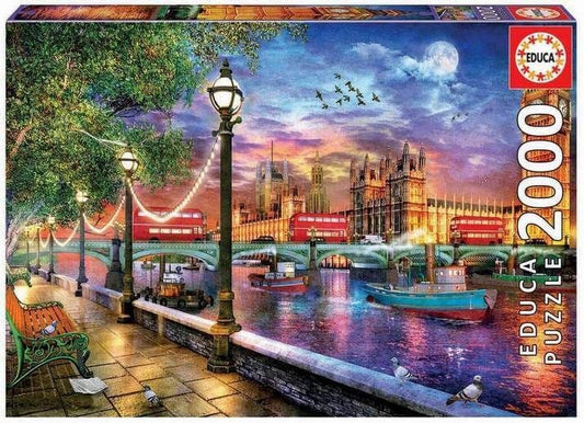 Educa - London at Sunset - 2000 Piece Jigsaw Puzzle