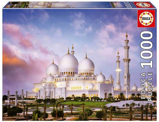 Educa - Sheikh Zayed Grand Mosque - 1000 Piece Jigsaw Puzzle