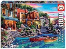 Educa - Sunset in Como - 3000 Piece Jigsaw Puzzle