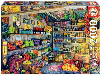 Educa - The Farmer's Market - 2000 Piece Jigsaw Puzzle