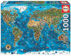 Educa - Wonders of the World - 1000 Piece Jigsaw Puzzle