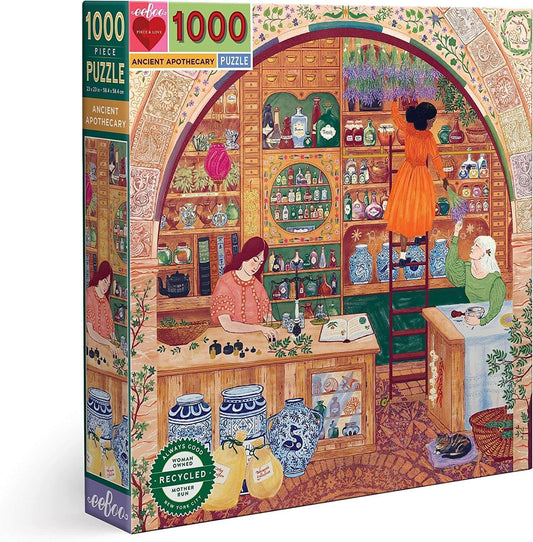 Eeboo - Ancient Apothecary - 1000 Piece Jigsaw Puzzles