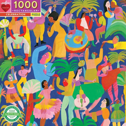 Eeboo - Celebration - 1000 Piece Jigsaw Puzzles