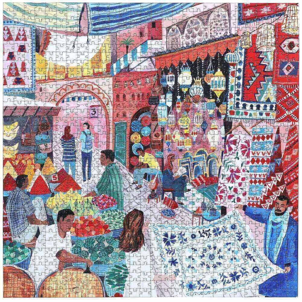 Eeboo - Marrakesh - 1000 Piece Jigsaw Puzzles