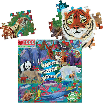 Eeboo - Planet Earth - 1000 Piece Jigsaw Puzzles