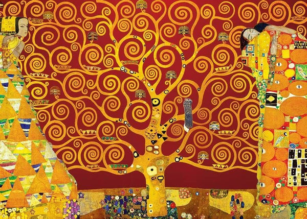 Adult Jigsaw Puzzle Gustav Klimt: The Tree of Life (500 pieces